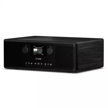 Pure Classic C-D6i Ραδιόφωνο Internet με DAB+ και FM, Μαύρο/Μαύρο Φλαμουριά 254587