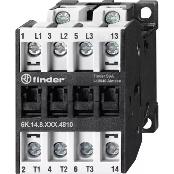 Finder 6K.14.8.230.4810 Αρθρωτός επαφέας 4NO 25A 230V AC Ράγα DIN