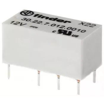 Finder Μικροσκοπικό ρελέ PCB 30.22.7.012.0020 DPDT 2A 12V DC