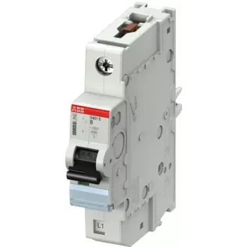 ABB S401E-B16 16 A 1-πολικός διακόπτης προστασίας γραμμής με χαρακτηριστικό B 2CCS551001R0165