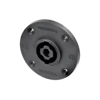 Neutrik NL4MPRXX speakON Βύσμα σασί 4 ακίδων υποδοχή τοποθέτησης σε πάνελ μαύρο