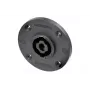 Neutrik NL4MPRXX speakON Βύσμα σασί 4 ακίδων υποδοχή τοποθέτησης σε πάνελ μαύρο