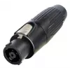 Neutrik NLT8FXX-BAG Βύσμα καλωδίου speakON 8 ακίδων, υποδοχή, μαύρο