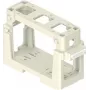ILME COB03/3BC Θήκη μονάδας για 3x 21,21 mm ένθετα, θερμοπλαστικό, μαύρο