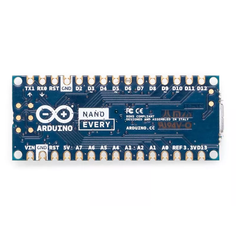 Arduino Nano Every Board – Συσκευασία 6 τεμ. (ABX00028-6P)