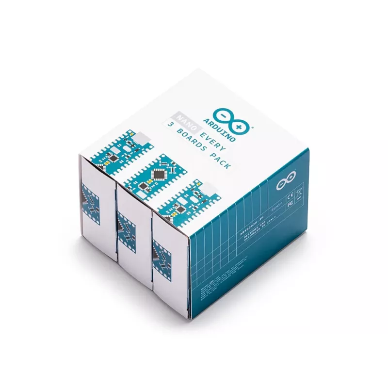 Arduino Nano Every Board – Συσκευασία 6 τεμ. (ABX00028-6P)