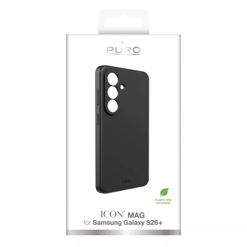 SBS Mobile Icon Θήκη για Samsung Galaxy S26+ – Μαύρη Θήκη Πλάτης Σιλικόνης PUSGS26PICONBLK