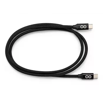 Arduino Καλώδιο USB-C USB 3.2 Gen1 Βύσμα USB-C σε Βύσμα USB-C 1 m Μαύρο TPX00243