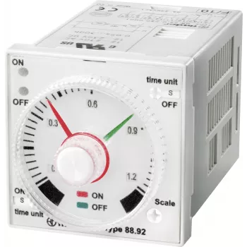 FINDER 88.92.0.240.0000 Πολυλειτουργικό χρονορελέ, 240 V AC, 2 εναλλασσόμενες επαφές, 16 A, ράγα DIN
