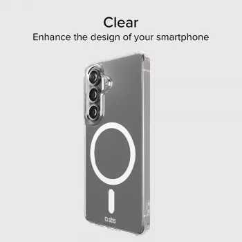 SBS Light Mag Θήκη για Samsung Galaxy S26 Plus, Συμβατή με MagSafe, Διάφανη