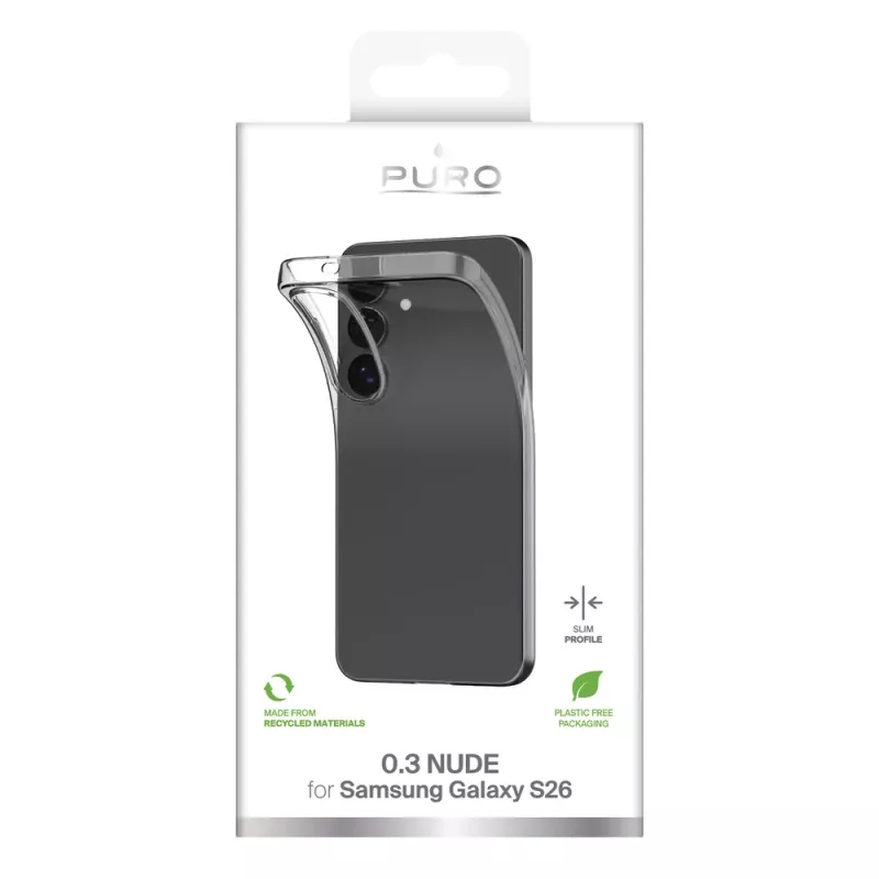 SBS Mobile Διάφανη Θήκη Πλάτης TPU για Samsung Galaxy S26 PUSGS2603NUDETR