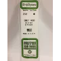 Evergreen 212 Πολυστυρένιο Στρογγυλή ράβδος 2 mm x 350 mm, 6 τεμ.