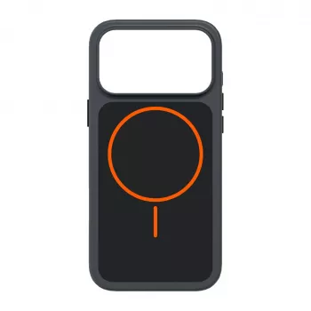 SBS D3O Core Θήκη για iPhone 18 Pro Max / 17 Pro Max, Συμβατή με MagSafe, Μαύρο-Πορτοκαλί