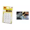 3M Bumpon Προστατευτικά bumper SJ5312BL Διαφανή Στρογγυλά 12,7 mm διάμετρος, 3,5 mm ύψος, Αυτοκόλλητα, Πολυουρεθάνη, Απόσβεση κραδασμών