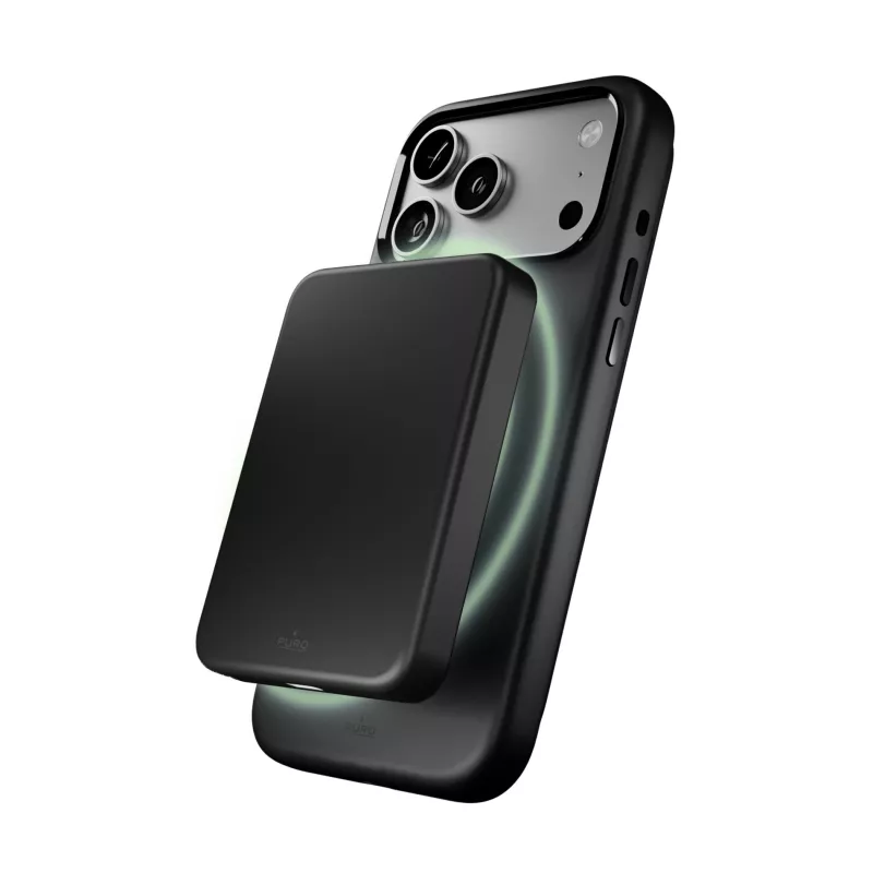 PURO Icon Magnetic Θήκη για Apple iPhone 17 Pro Max Μαύρο συμβατή με MagSafe