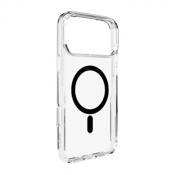 Puro προστατευτική θήκη Cover για Apple iPhone 17 Pro Max διαφανές μαύρο MagSafe