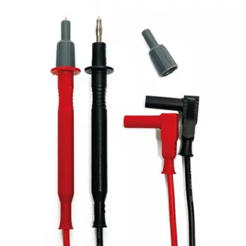HT Instruments 4413-2 Καλώδια μέτρησης ασφαλείας, 2 m, CAT IV 1000V, 10 A, Κόκκινο/Μαύρο 1003090