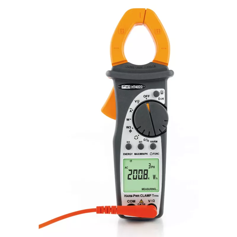 HT Instruments HT4022 Ψηφιακό αμπερόμετρο τσιμπίδας CAT III 600V True RMS AC/DC 400A 1003840