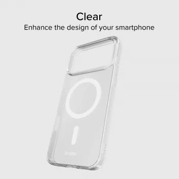SBS Light Mag Cover θήκη για iPhone 18 Pro Max / 17 Pro Max, συμβατή με MagSafe, διαφανές