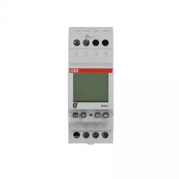 ABB DWA1 Bluetooth Ψηφιακός αστρονομικός χρονοδιακόπτης, 1 κανάλι, ράγα DIN, 230 V AC, 16 A 2CSM222511R1000