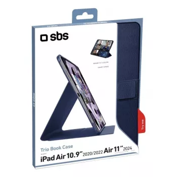 SBS Book Pro Folio θήκη για iPad Air 11 ίντσες 2024 / 10,9 ίντσες 2022 & 2020 - Μπλε TABKPROIPAIR10924B