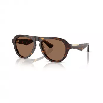 Burberry BE4437U300273 Ανδρικά γυαλιά ηλίου, τετράγωνα, Havana/Σκούρο καφέ, 55-18-145