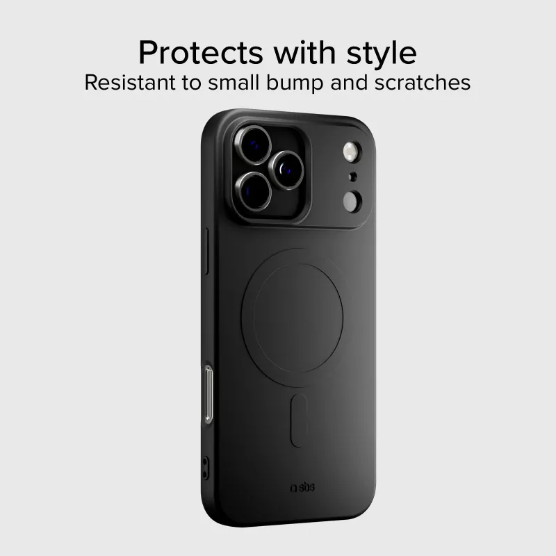 SBS Instinct Θήκη για Apple iPhone 17 Pro Max Μαύρη συμβατή με MagSafe TEINSTMAGIP1769K