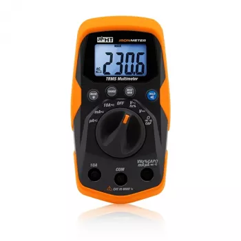HT Instruments IRONMETER Ψηφιακό πολύμετρο CAT III 600V 4000 Counts 1010240