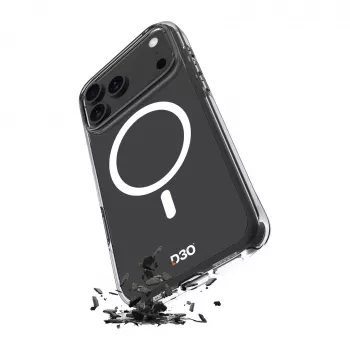 PURO Διαφανής θήκη για Apple iPhone 17 Pro Max με MagSafe - Λευκή