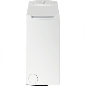 Whirlpool TDLR6240LEUN Πλυντήριο ρούχων τοποθέτησης από πάνω, 6 kg, 1200 U/min, Λευκό