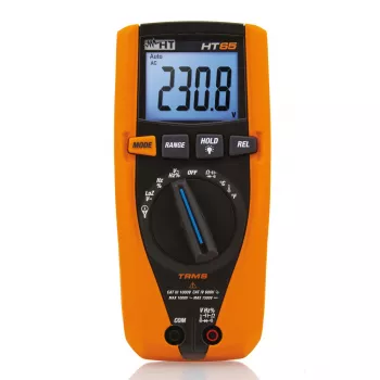 HT Instruments HT65 Ψηφιακό πολύμετρο CAT III 1000V CAT IV 600V 4000 Counts 1010345