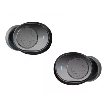 Skullcandy Jib True Ασύρματα Ακουστικά με Μικρόφωνο, Bluetooth 5.0, Παθητική Απομόνωση Θορύβου, True Black (S2JTW-N740)