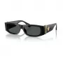 Versace Unisex γυαλιά ηλίου VE4476UGB187 54mm Μαύρο/Γκρι