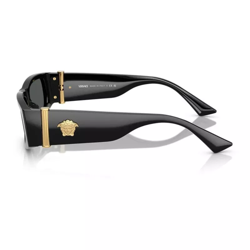 Versace Unisex γυαλιά ηλίου VE4476UGB187 54mm Μαύρο/Γκρι