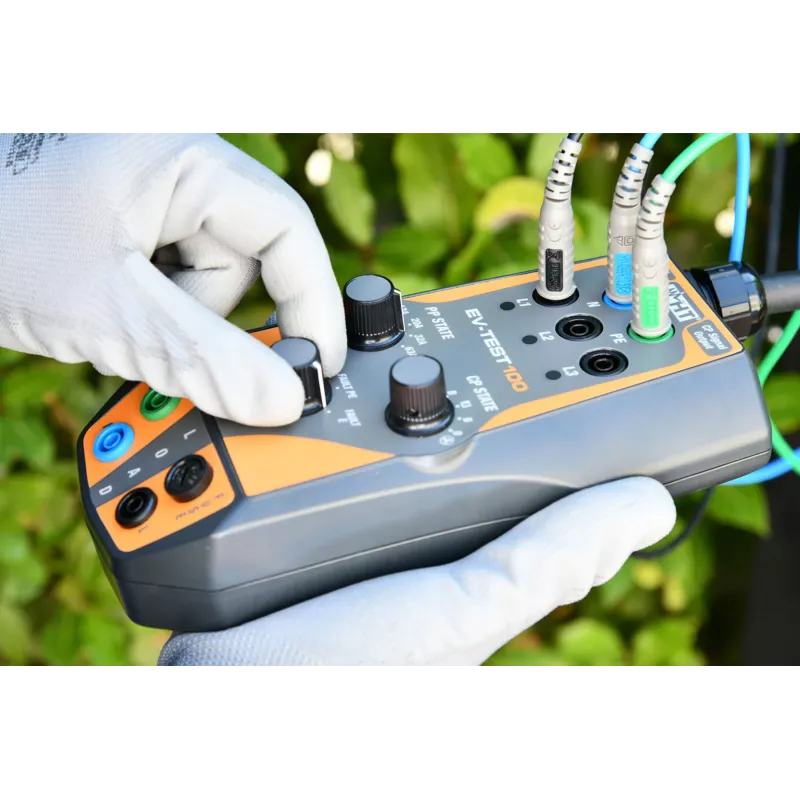 HT Instruments EV-TEST100 προσαρμογέας δοκιμής σταθμού φόρτισης EV Type 2 Mode 3 1010960