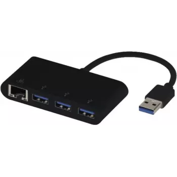 Vivanco προσαρμογέας USB 2.0 Type-A υποδοχή θηλυκή σε Type-B βύσμα αρσενικό VVITHUBTY3PO1LAN