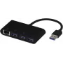 Vivanco προσαρμογέας USB 2.0 Type-A υποδοχή θηλυκή σε Type-B βύσμα αρσενικό VVITHUBTY3PO1LAN