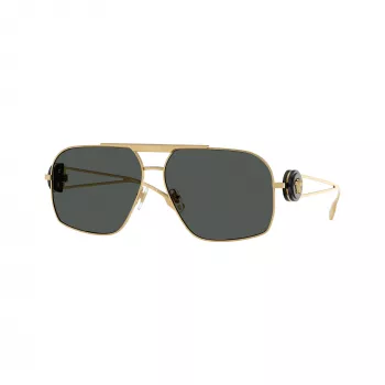 Versace VE2269-100287 Γυναικεία Γυαλιά Ηλίου Χρυσό/Γκρι 60/14/140 mm
