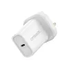 OtterBox 20W USB-C PD Φορτιστής Τοίχου - Λευκό 78-81346