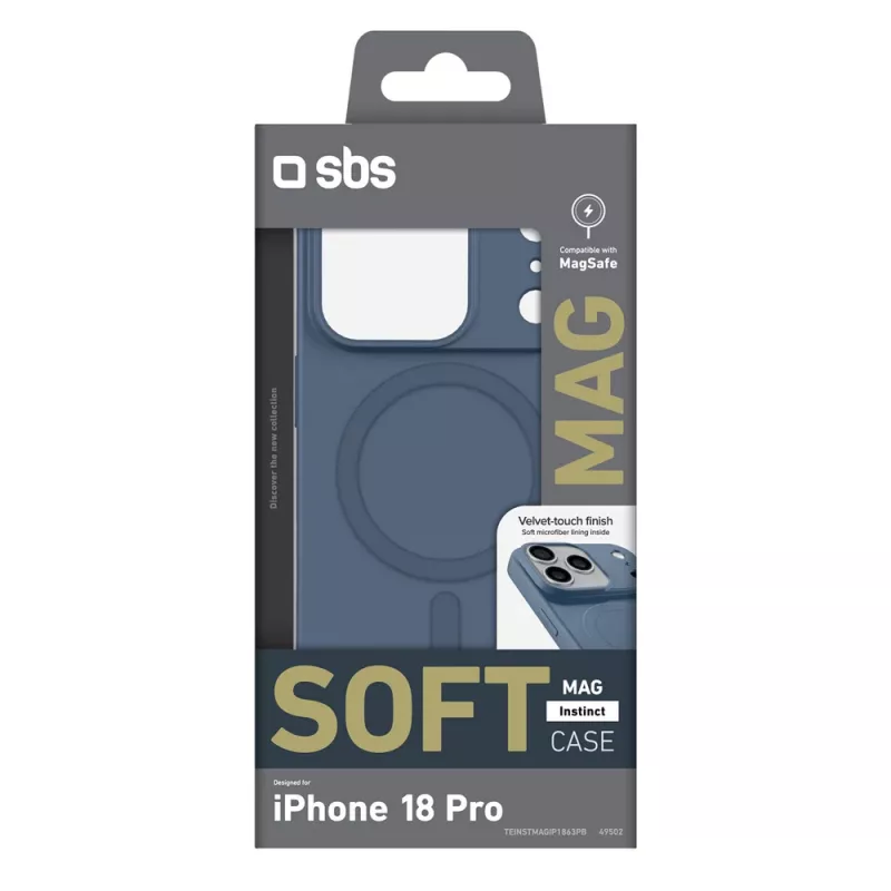 SBS Instinct Mag Θήκη για iPhone 18 Pro / 17 Pro Συμβατή με MagSafe - Μπλε