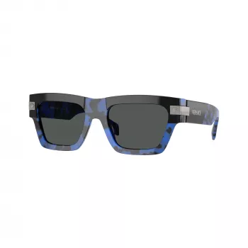 Versace VE4464-545887 Γυναικεία Γυαλιά Ηλίου Cat-Eye, Μαύρο/Γκρι, 55mm