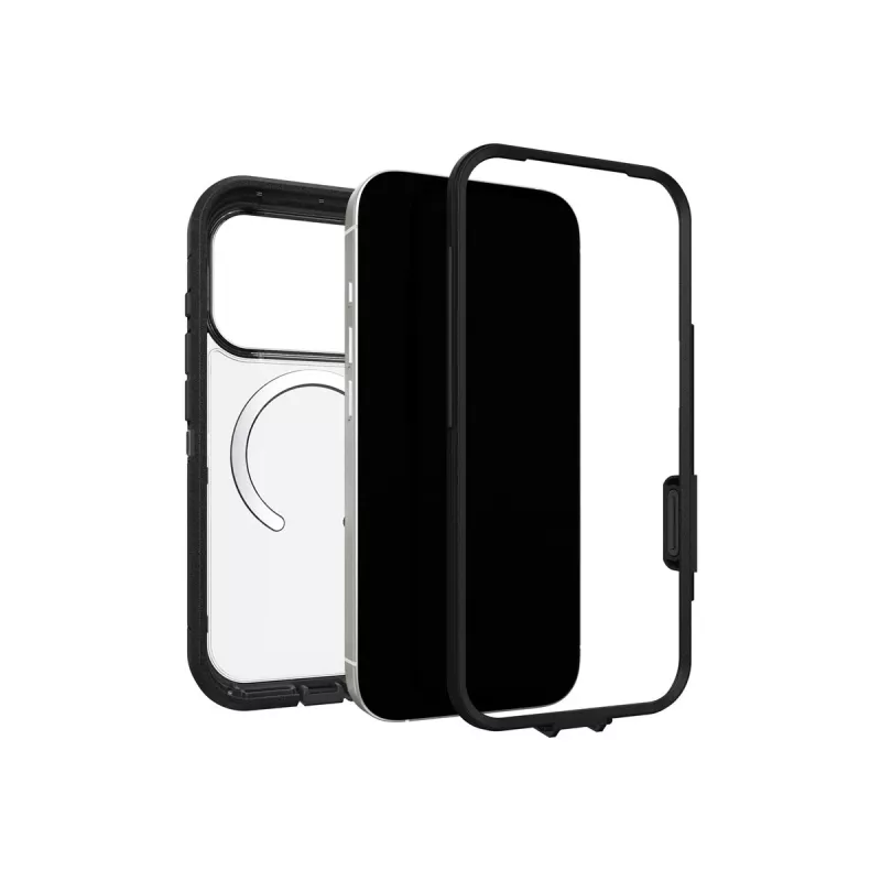 OtterBox Defender Series XT Clear Camera Control Θήκη για Apple iPhone 17 Pro – Διάφανη/Μαύρη 77-98518