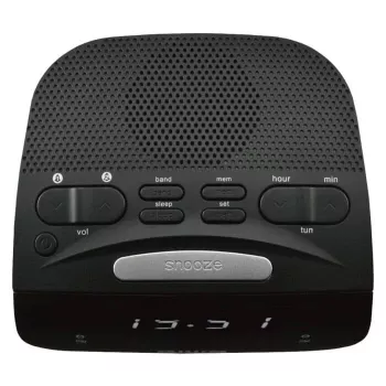 AIWA CR-15 Ψηφιακό Ρολόι Ραδιοφώνου, Μαύρο