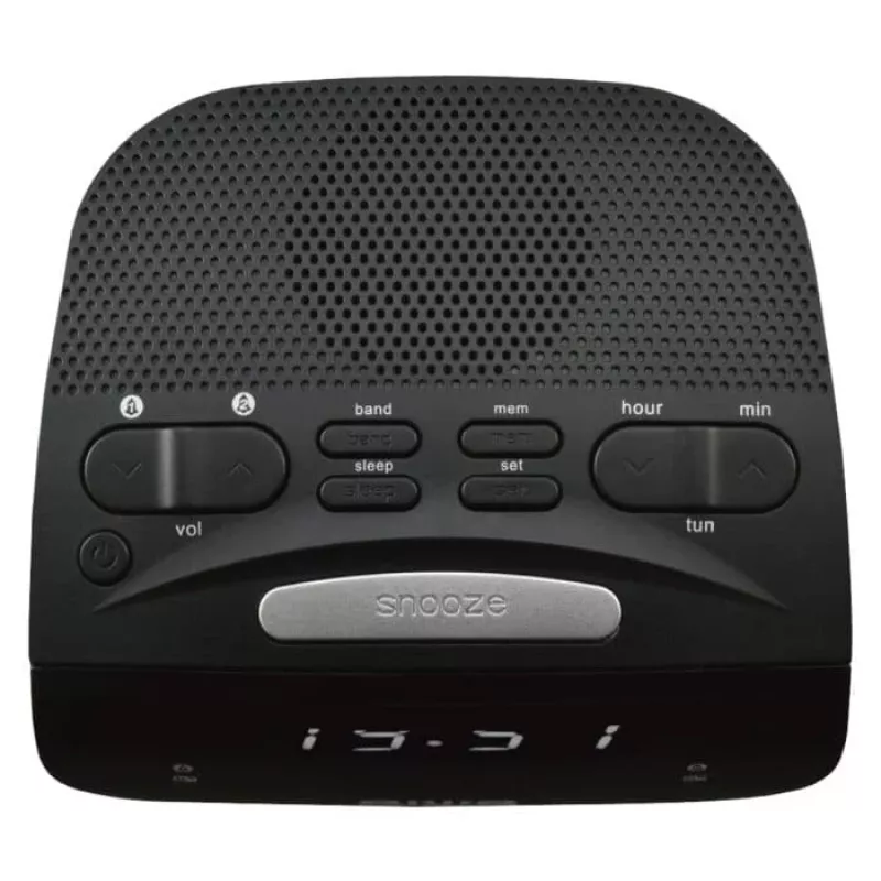 AIWA CR-15 Ψηφιακό Ρολόι Ραδιοφώνου, Μαύρο