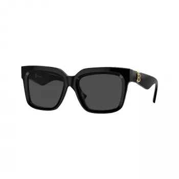 Burberry BE4419-300187 Γυναικεία Γυαλιά Ηλίου, Μαύρος Σκελετός, Γκρι Φακοί, 54mm