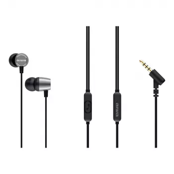 AIWA ESTM-30SL In-Ear Ακουστικά με Μικρόφωνο, Ασημί