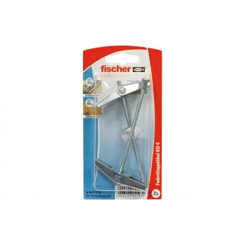 Fischer 084341 KD 4 K NV Ούπα Κοίλου Τοίχου με Βίδα Γάντζου, 105 mm, 1 Σετ