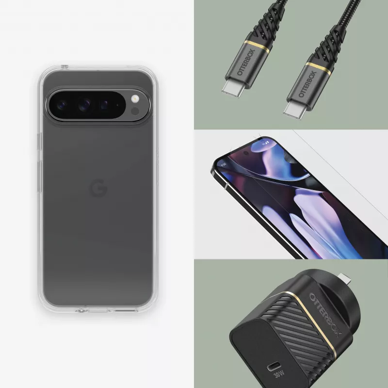 OtterBox Symmetry Clear Θήκη για Google Pixel 9 Pro XL 77-95651