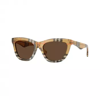 Burberry BE4435-414673 Γυναικεία γυαλιά ηλίου, μαύρο σκελετό, σκούρα γκρι φακοί, 53/18/140 mm