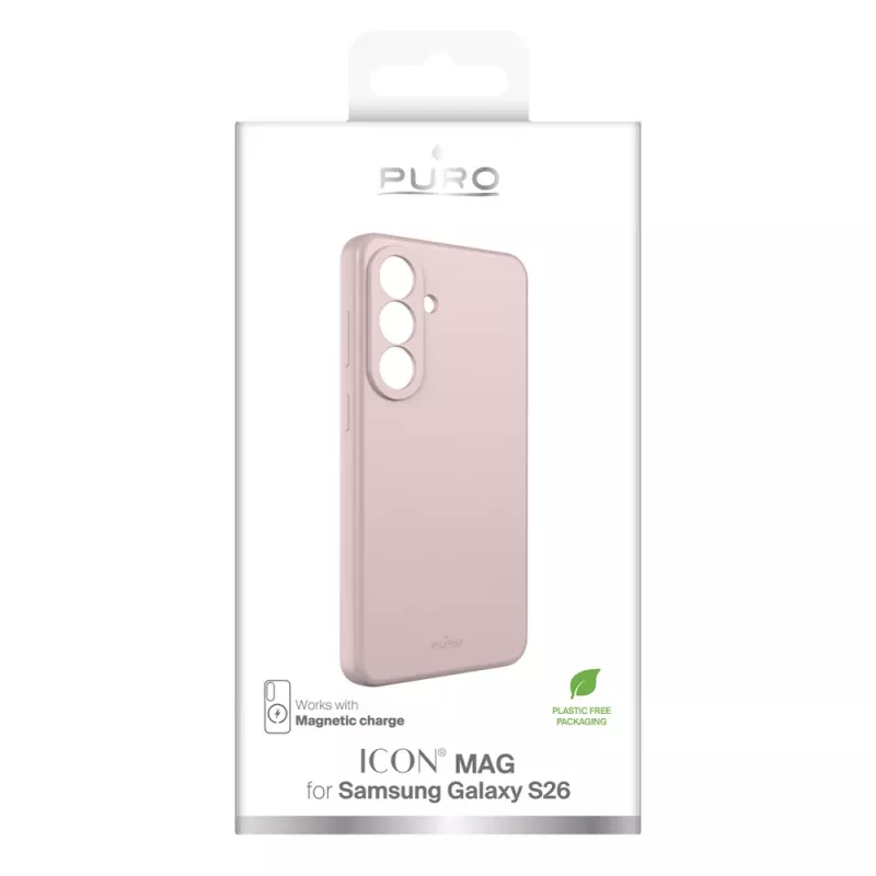 SBS Mobile Icon Mag θήκη για Samsung Galaxy S26 - Rose PUSGS26ICONMAGROSE
